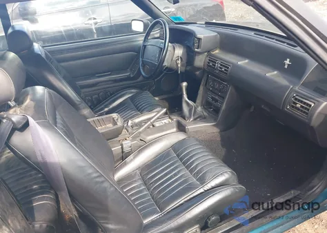 1993 Ford Mustang Lx из США, поврежденный, VIN 1FACP44E1PF142389